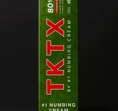 TKTX Verde 80% – Crema para el cuidado de la piel antes del tatuaje